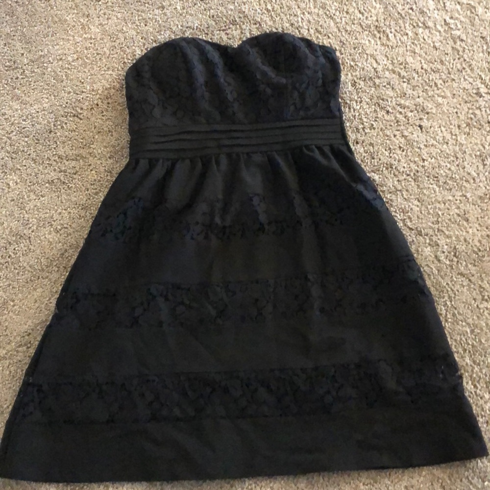 Black cocktail dress